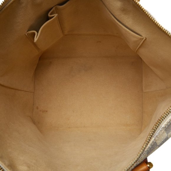 Louis Vuitton Damier Azur Saleya MM Tote Bag Shoulder N51185 White PVC Leathe... - Picture 8 of 11